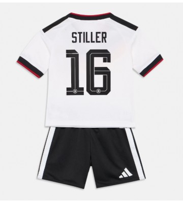Tyskland Angelo Stiller #16 Replika Hemmatröja Barn VM 2026 Kortärmad (+ Korta byxor)